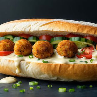 Panino felafel