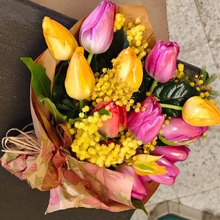 Bouquet di tulipani misti