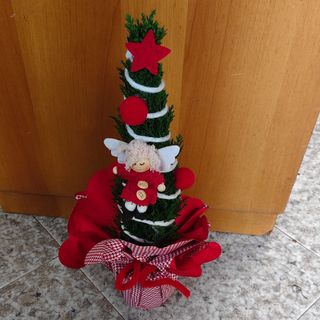 Alberello natalizio addobbato