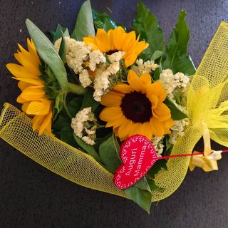 Festa della mamma tris girasoli