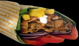 Piadina kebab