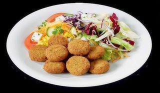 Piatto felafel menù