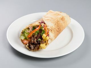 Piadina kebab maxi menù