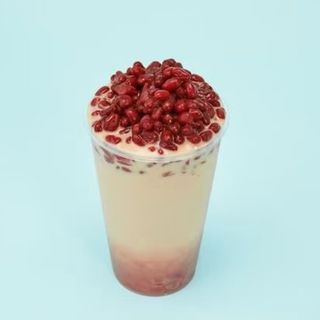 红豆牛乳冰Latte e fagioli rossi