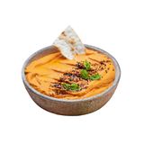 Peperoni grigliati con noci e formaggio e pane