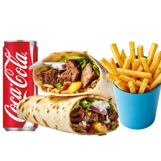 Piadina kebab menù