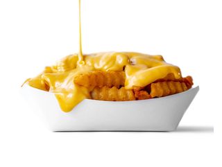 Patate fritte con cheddar