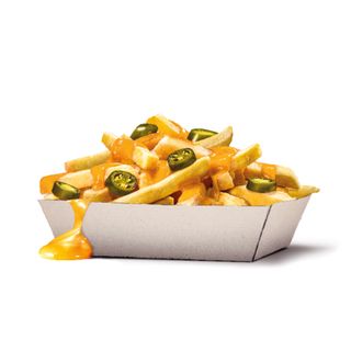 Patate fritte con cheddar e jalapenos