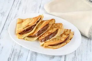 Crepes con Nutella