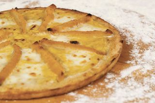 Zucca e mozzarella impanata