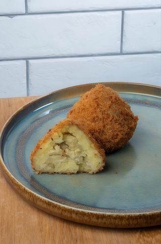 Arancina sarde e finocchietto