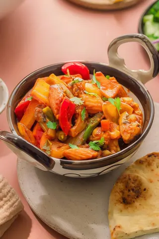 Vegetable jalfrezi