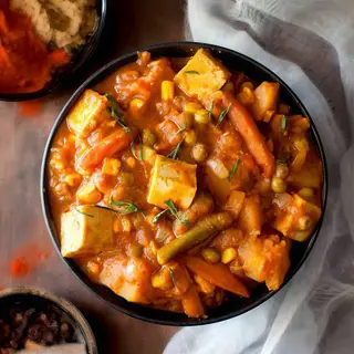 Vegetable vindaloo