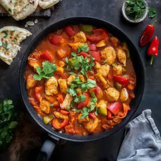 Chicken balti