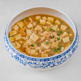 S1. Tofu con crema di uova dorate