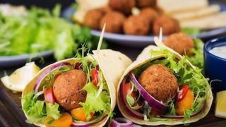 Piadina falafel