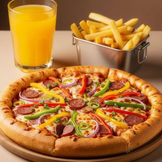 Promo pizza farcita capricciosa