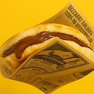 Focaccia con Nutella 