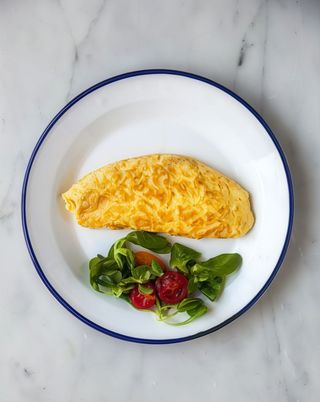 Omelette con funghi e formaggio