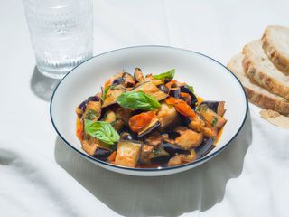 Melanzane al funghetto