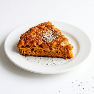 Frittata di pasta con pomodoro