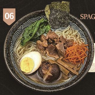 6.SPAGHETTI DI RISO IN BRODO DI MANZO