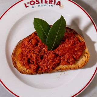 Bruschetta alla vaccinara