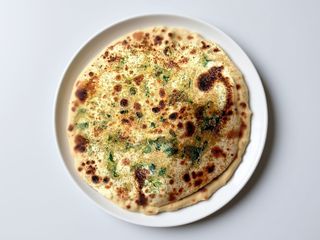 paratha con patate