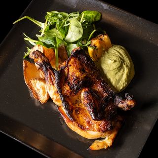 Mezzo Pollo con Patate (per 1 persona)