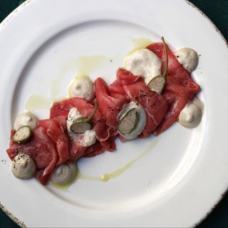 Carpaccio tonnato