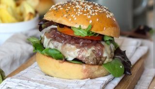 Sicilian burger