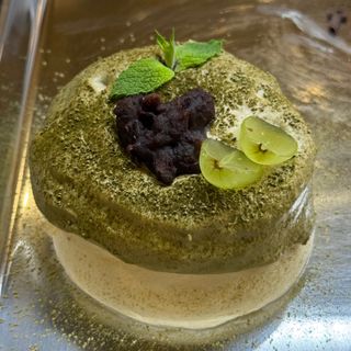 Fluffy al matcha