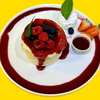 Soufflé Frutti di Bosco + Caffè o Bevanda a Scelta