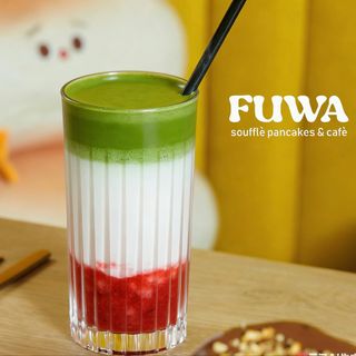 matcha & strawberry