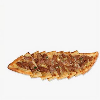 Pide con carne trita