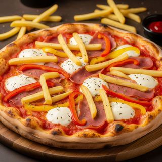 Super con patate fritte