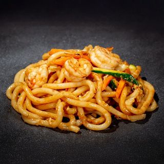 Ebi yaki udon