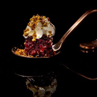 Black bignè philadelphia 2 pezzi