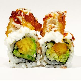 Uramaki chicken roll