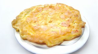 78.Omelette con gamberi