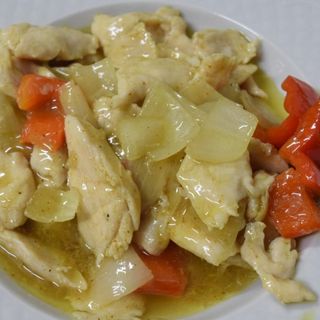 31B. BOWL POLLO CURRY 