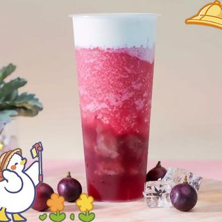 C3. Cheese tea all'uva 芝士多肉葡萄