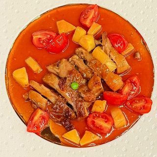 170. Anatra in agrodolce con ananas