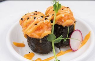 326Gunkan spicy sake