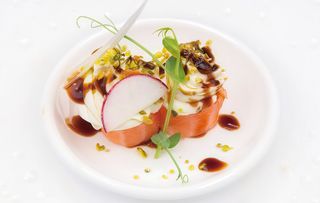 335Gunkan pistacchio sake