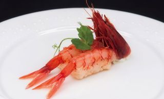 356Nigiri gamberi rossi crudi 2 pezzi