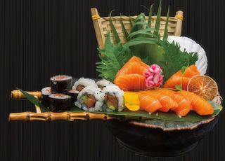 420Sushi salmone misto 12  pezzi