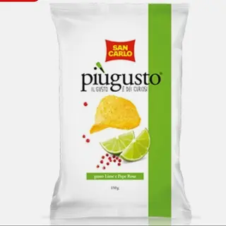 Patatine lime pepe
