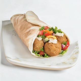 Piadina falafel