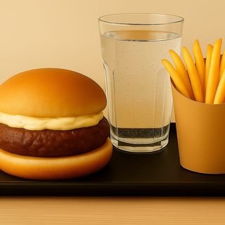 Junior (patatine e acqua incl.)